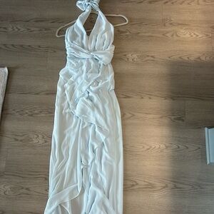 NBD Light Blue Maxi Dress